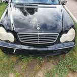 Maska, błotnik, lampy, lampa mercedes w203