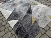 Bianco gruby dywan 120x170