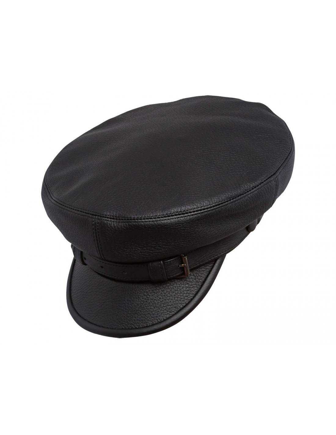 Skórzana czapka Sterkowski Maciejówka Model 8 | Dostawa GRATIS!