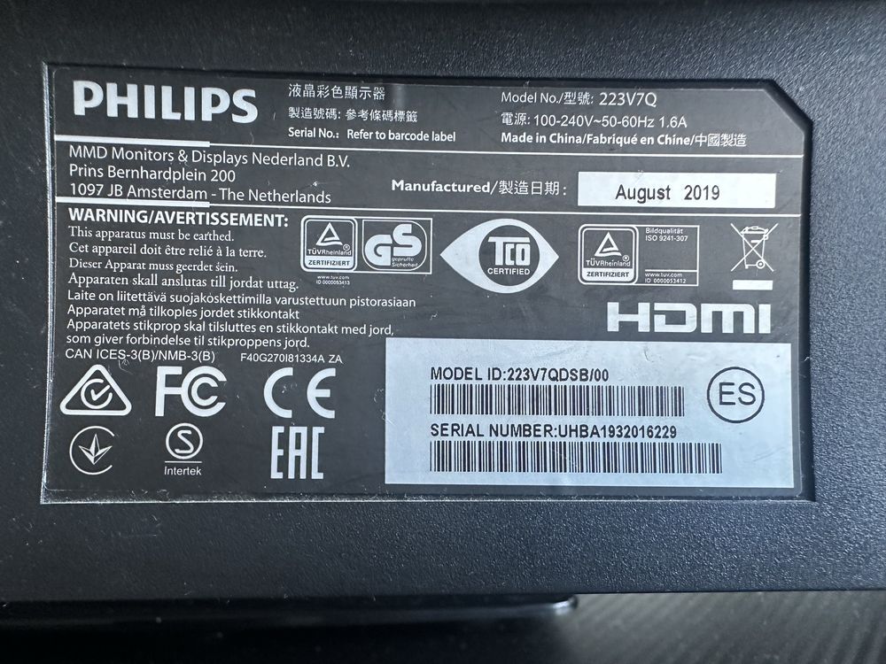 Monitor philips