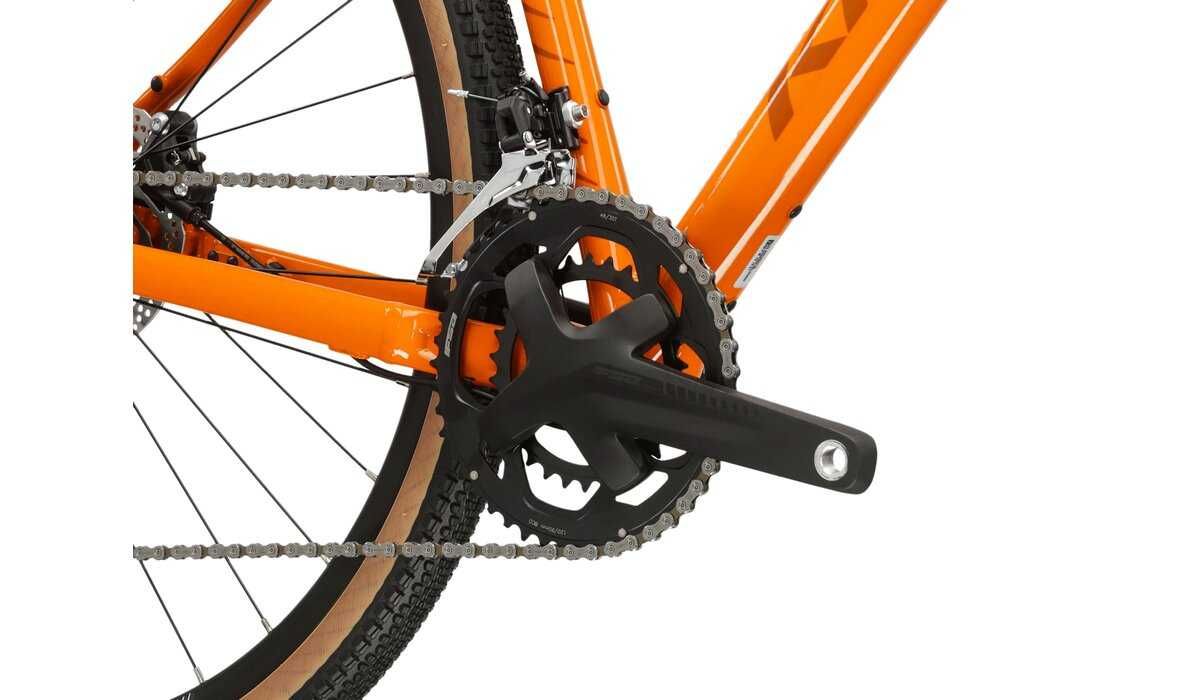 Rower gravel Esker 5.0 L-20'' i XL-21'' gen 2 pomarańczowy GRX