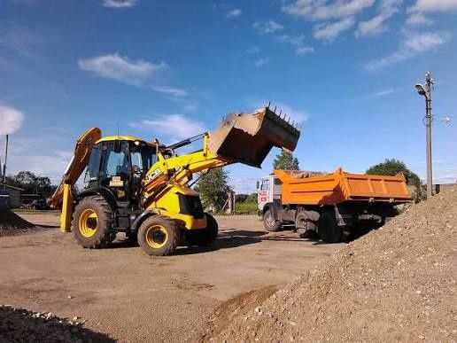 Екскаватор Камаз ДАФ МАН Аренда самоскидів Вивіз сміття