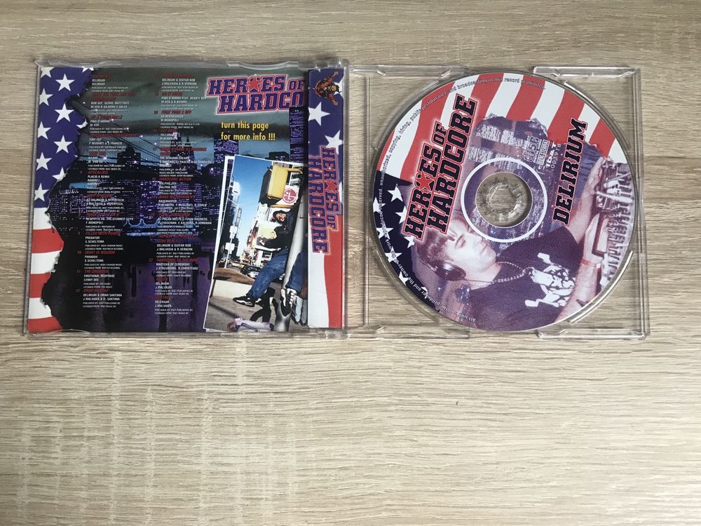 HARDCORE:Omar Santana/Rob Gee/Delirium- Heroes Of Hardcore- 3 CD !