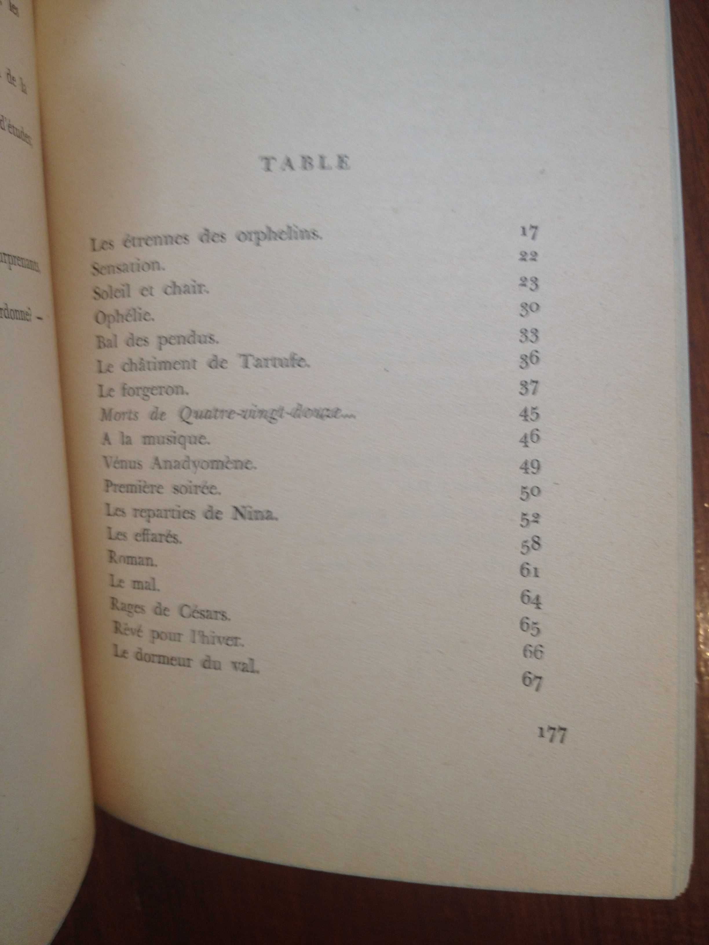 Rimbaud - Poèmes