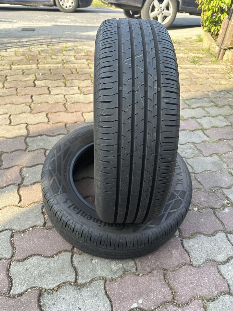 2x 215/65/17 v xl continental eco contact6 2022r  jak nowe