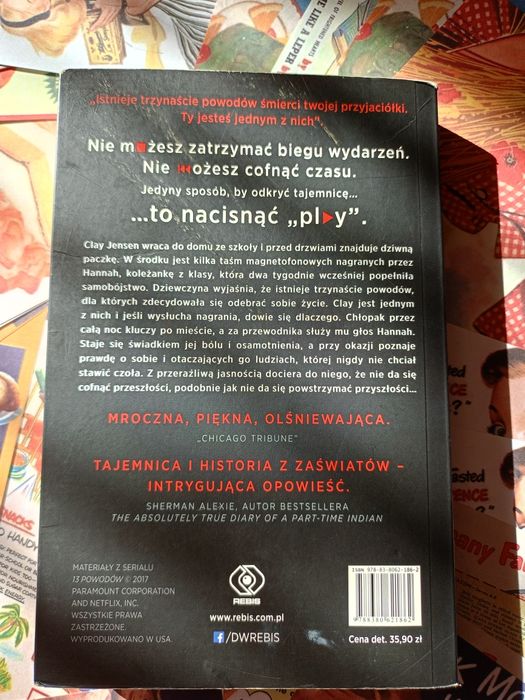 książka 13 powodów