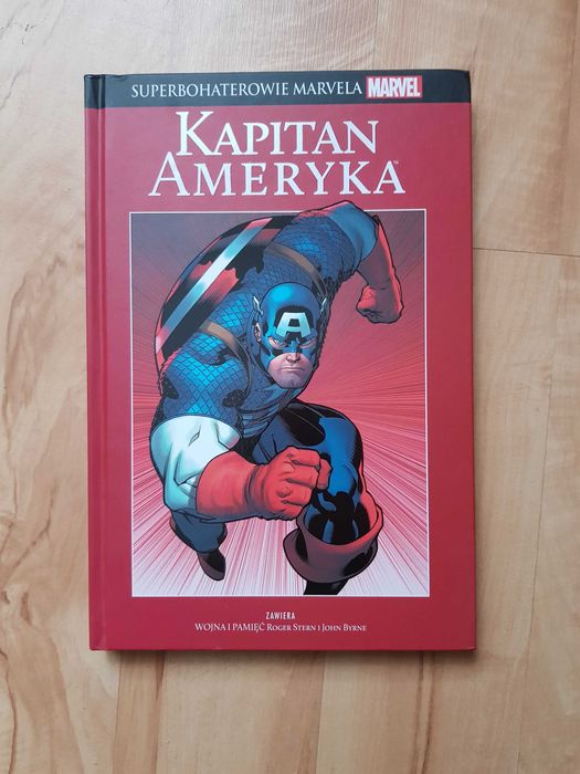 Komiks Kapitan Ameryka Superbohaterowie Marvela