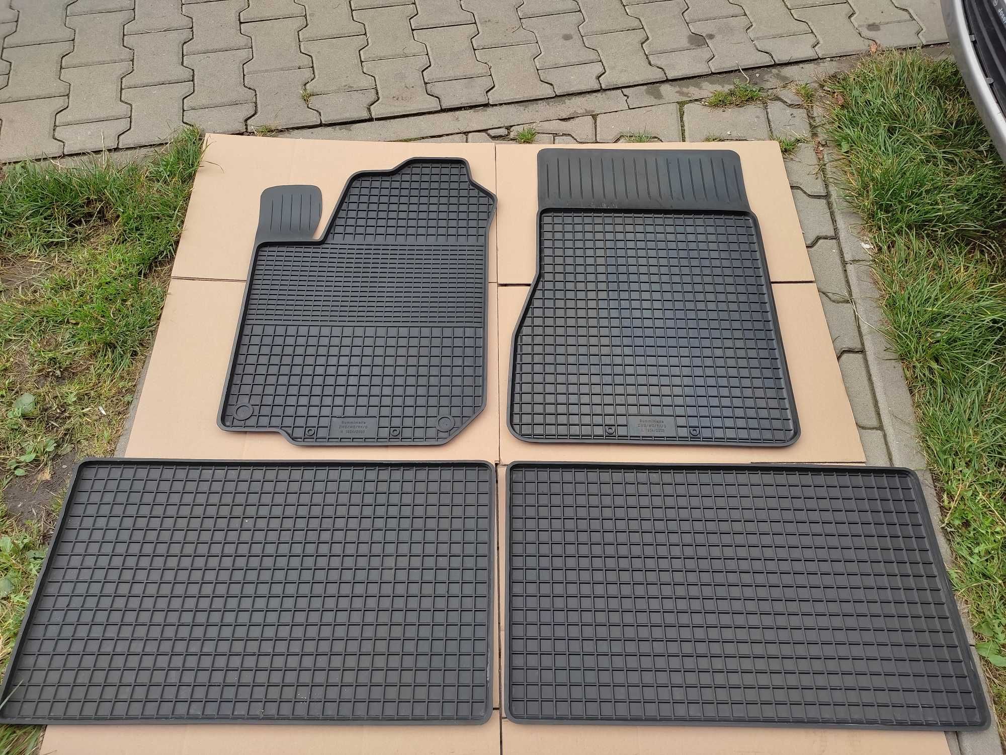 NOWE Dywaniki gumowe RENAULT ESPACE IV od 2002r dopasowane korytka