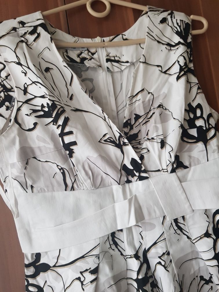 NOWA piękna biała sukienka DE FACTO rozmiar 40 L