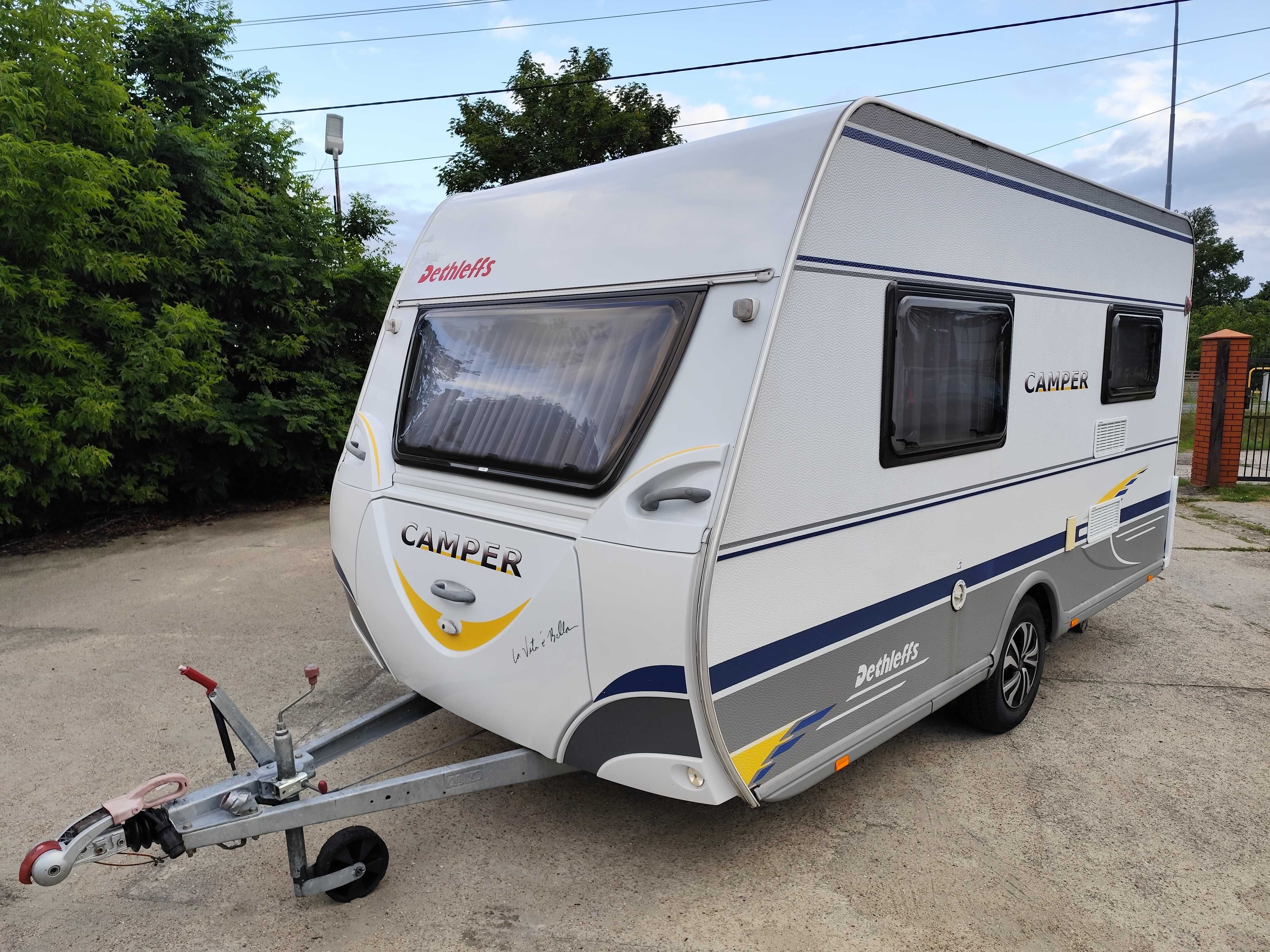 Przyczepa kempingowa, Dethleffs Camper, DMC 1150kg, zadbana!