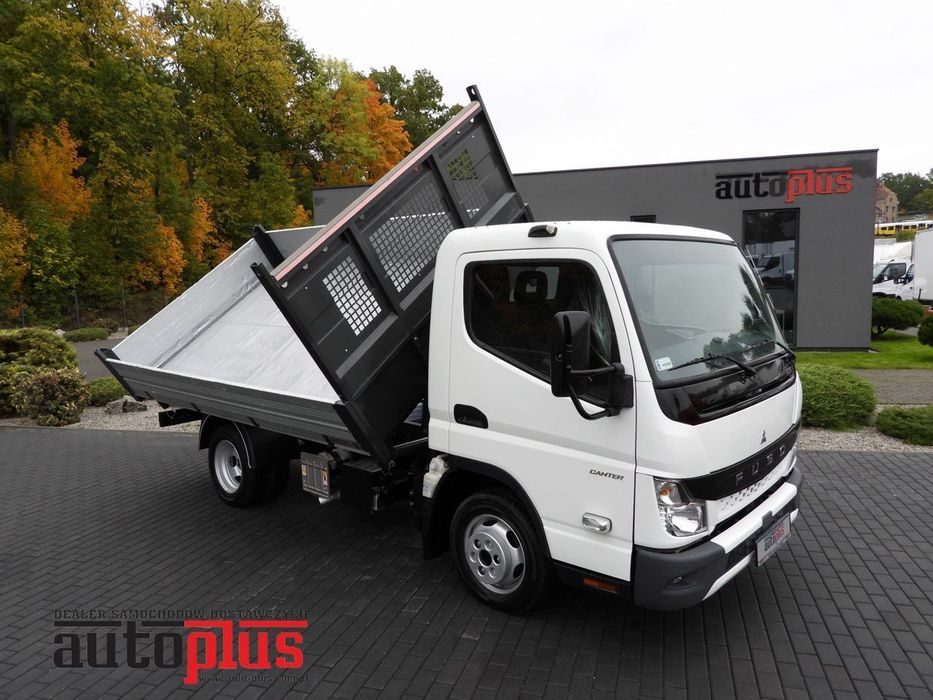 Mitsubishi CANTER FUSO 3C15 WYWROTKA TROJSTRONNA 3 MIEJSCA LEDY BLIŹNIACZE KOŁA  150KM  stan bardzo dobry, nie wymaga nakładów finansowcyh, dostępny od ręki