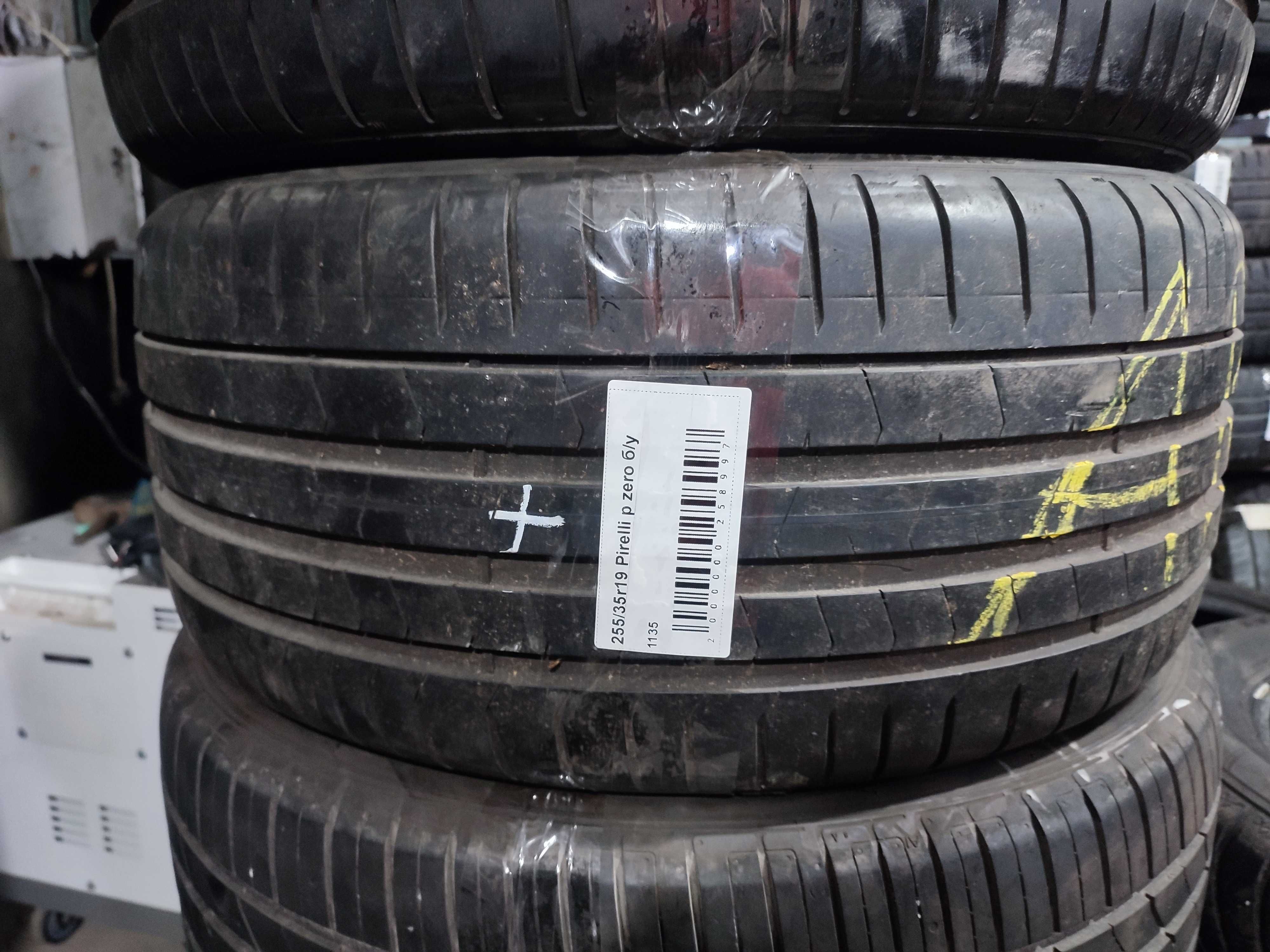 Шины б/у 255/35 r19 Pirelli P Zero