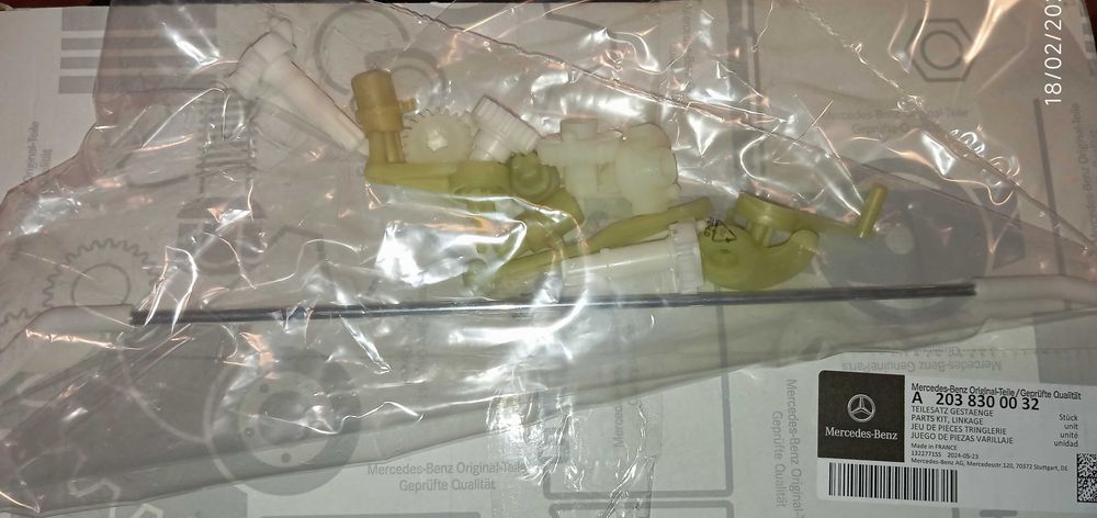 Mercedes w203, Farol, interruptor Stop, solfagem