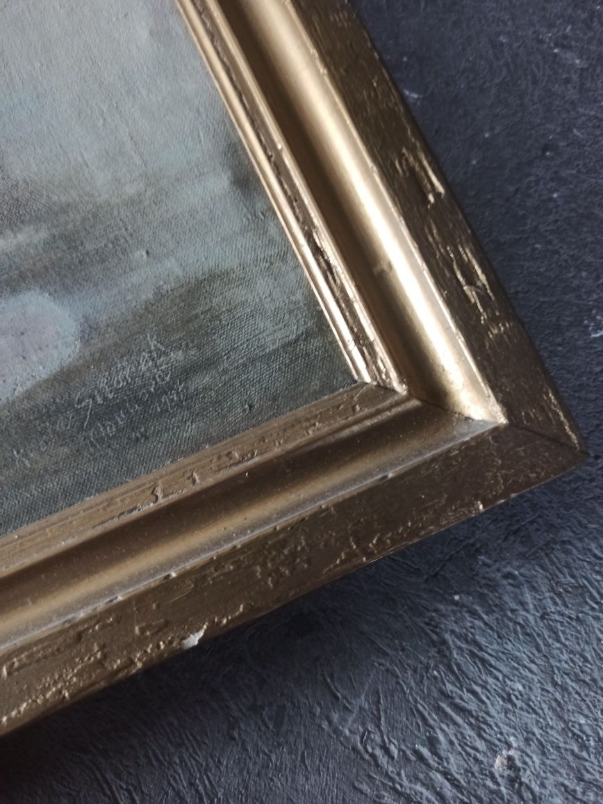 Prawdziwy obraz na płótnie - róże 72 x 53 cm
