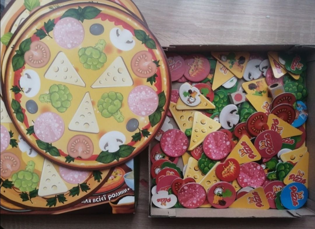 Настольная игра собери пиццу
