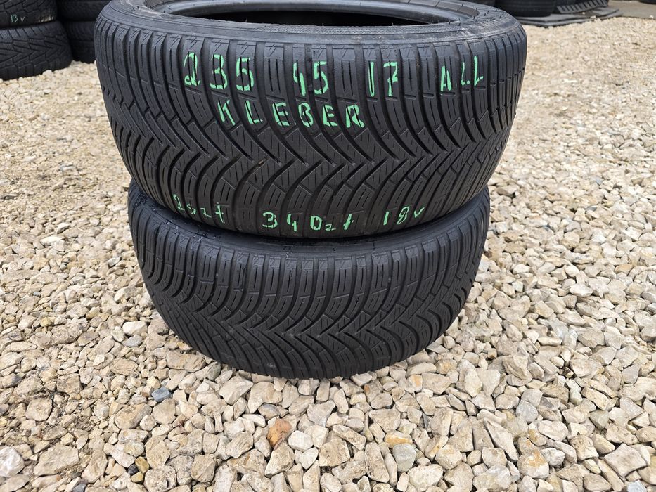 235/45/17 Kleber Wielosezonowe 2szt Montaż Gratis Warszawa