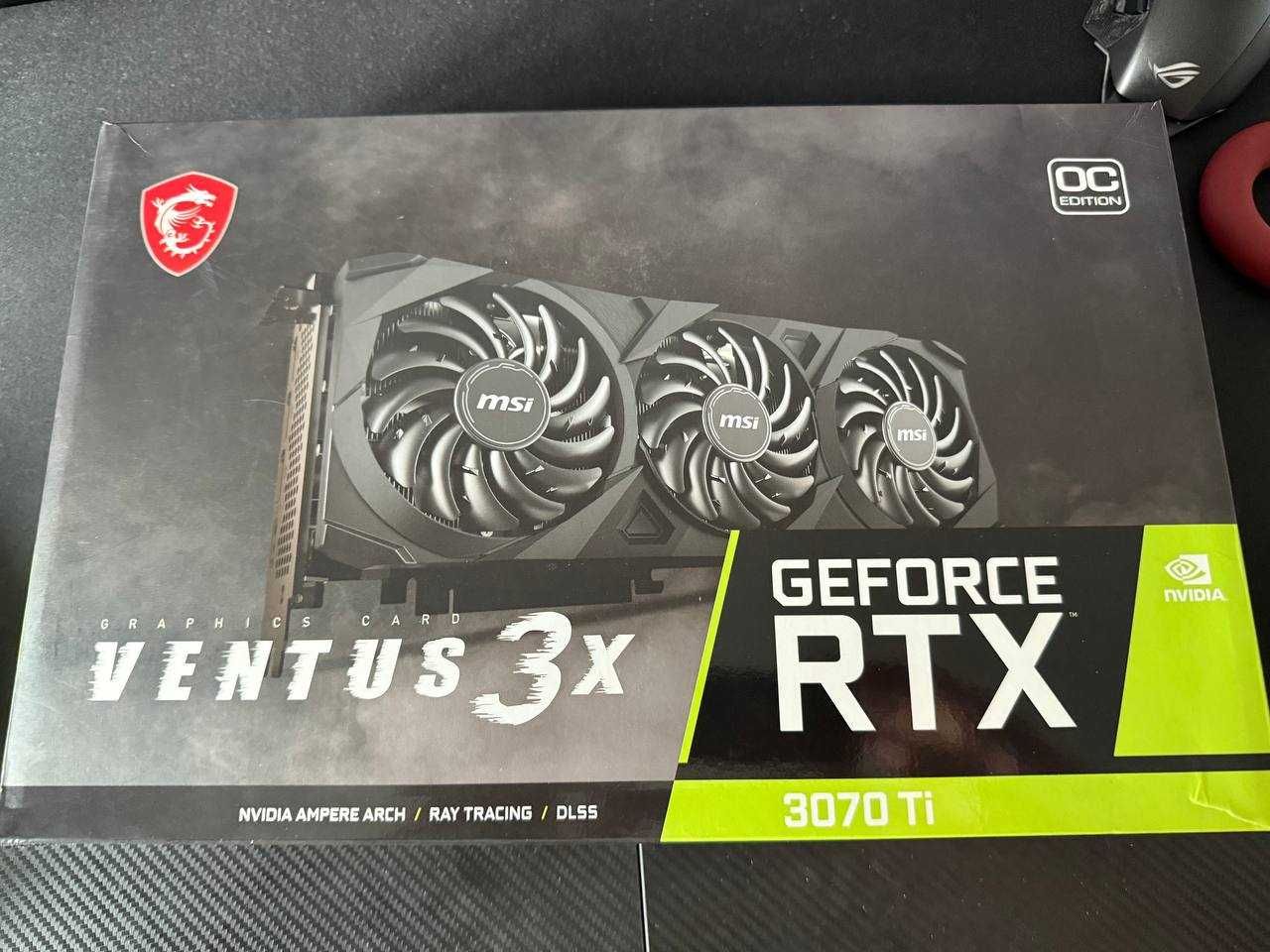 MSI GeForce RTX 3070 Ti VENTUS 3X OC 8 GB – GWARANCJA 08/2025
