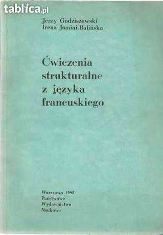 Ćwiczenia strukturalne z języka francuskiego [1982r] wyd.5