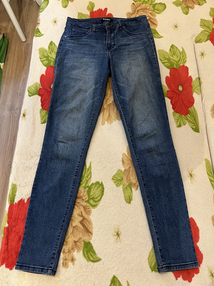 Dark blue skinny denim jeans/Ciemnoniebieskie obcisłe dżinsy