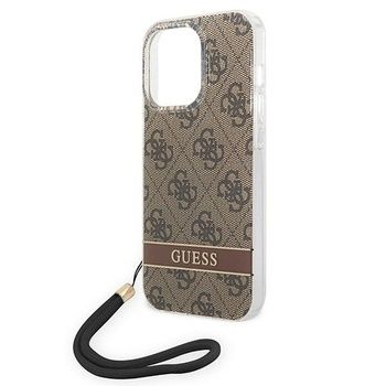 Oryginalne Etui GUESS 4G Print Strap Hardcase do Iphone 14 Pro Max