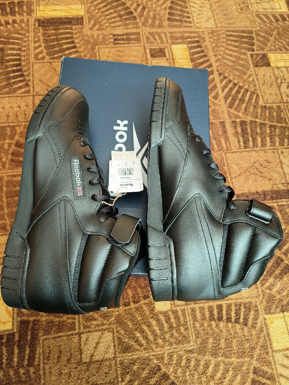 Buty Męskie Reebok EX-O-FIT Hi Classic Wysokie Skóra 47 31cm Nowe !