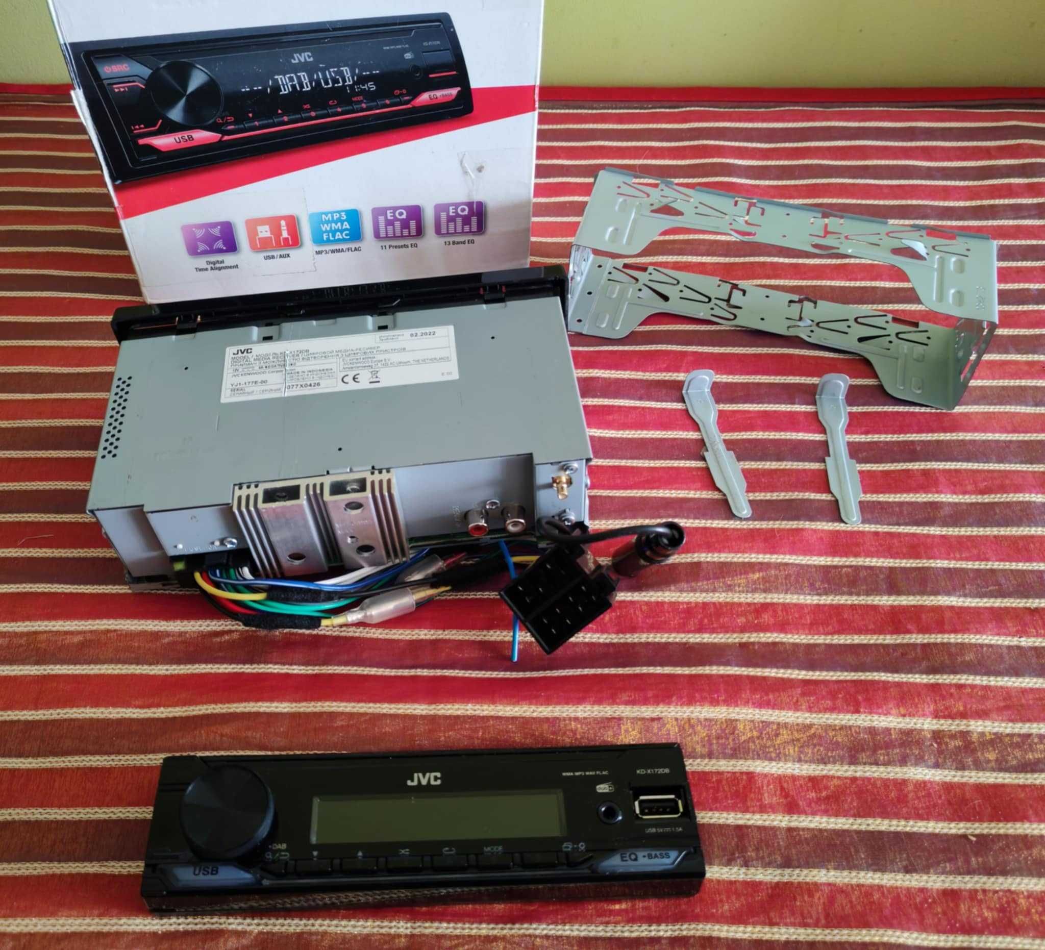 Radio samochodowe JVC KD-X172DB 1-DIN