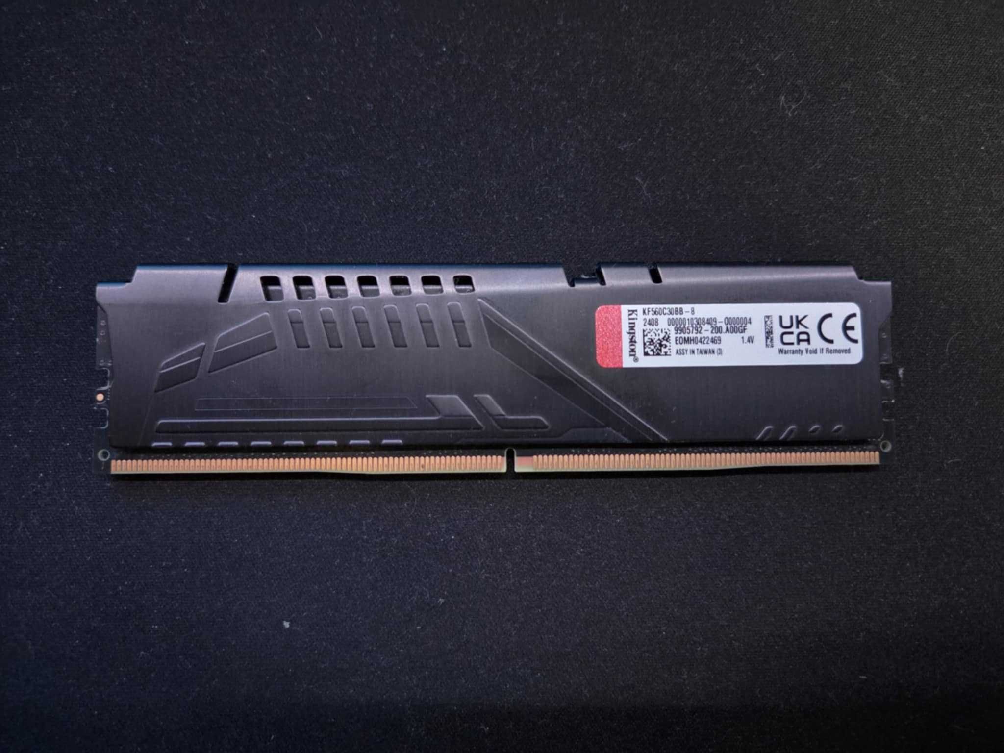 Pamięć RAM Kingston Beast, DDR5, 8 GB, 6000MHz, CL30 (KF560C30BB-8)