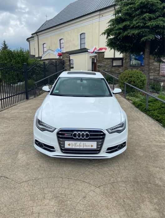 Auto do ślubu. Audi A6 S-line