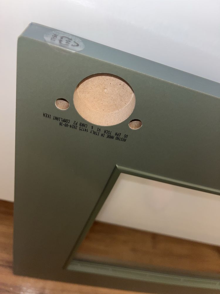 2x 40x100cm. A X S T A D ikea metod front drzwi maximera utrusta szkło