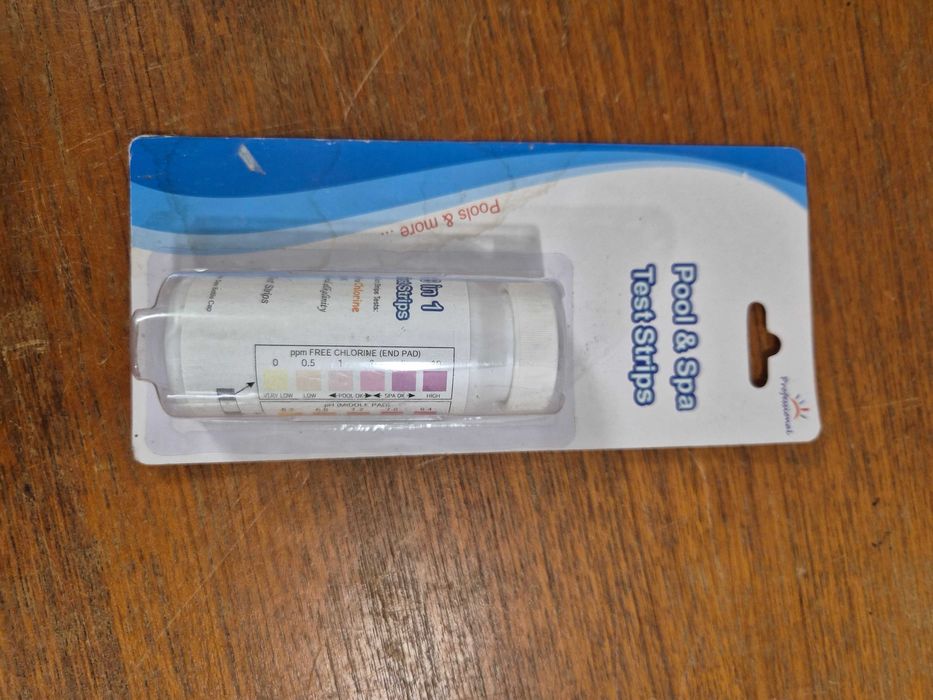 Tester wody do basenu poziom chloru PH paski