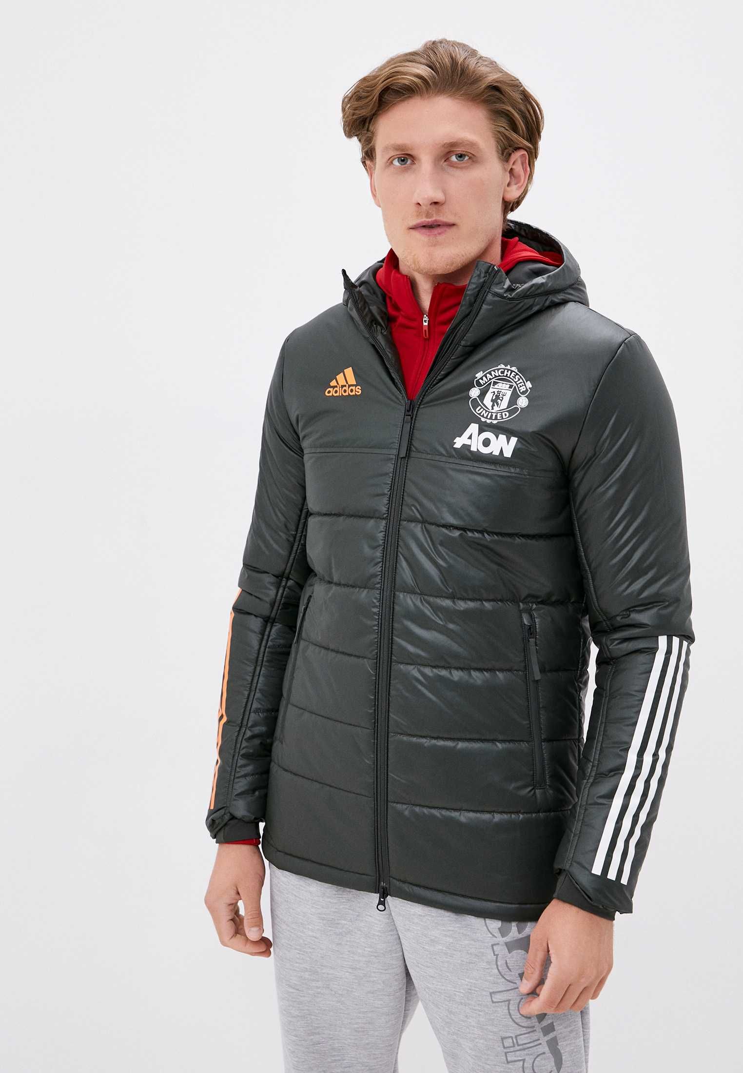 Куртка чоловіча спортивна Adidas Manchester United FR3682 (ОРИГІНАЛ).