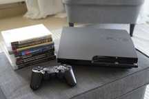 Konsola PS3 Slim model CECH-2004A - przerobiona