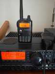 radio cb yaesu ft900 + kenwood th f7