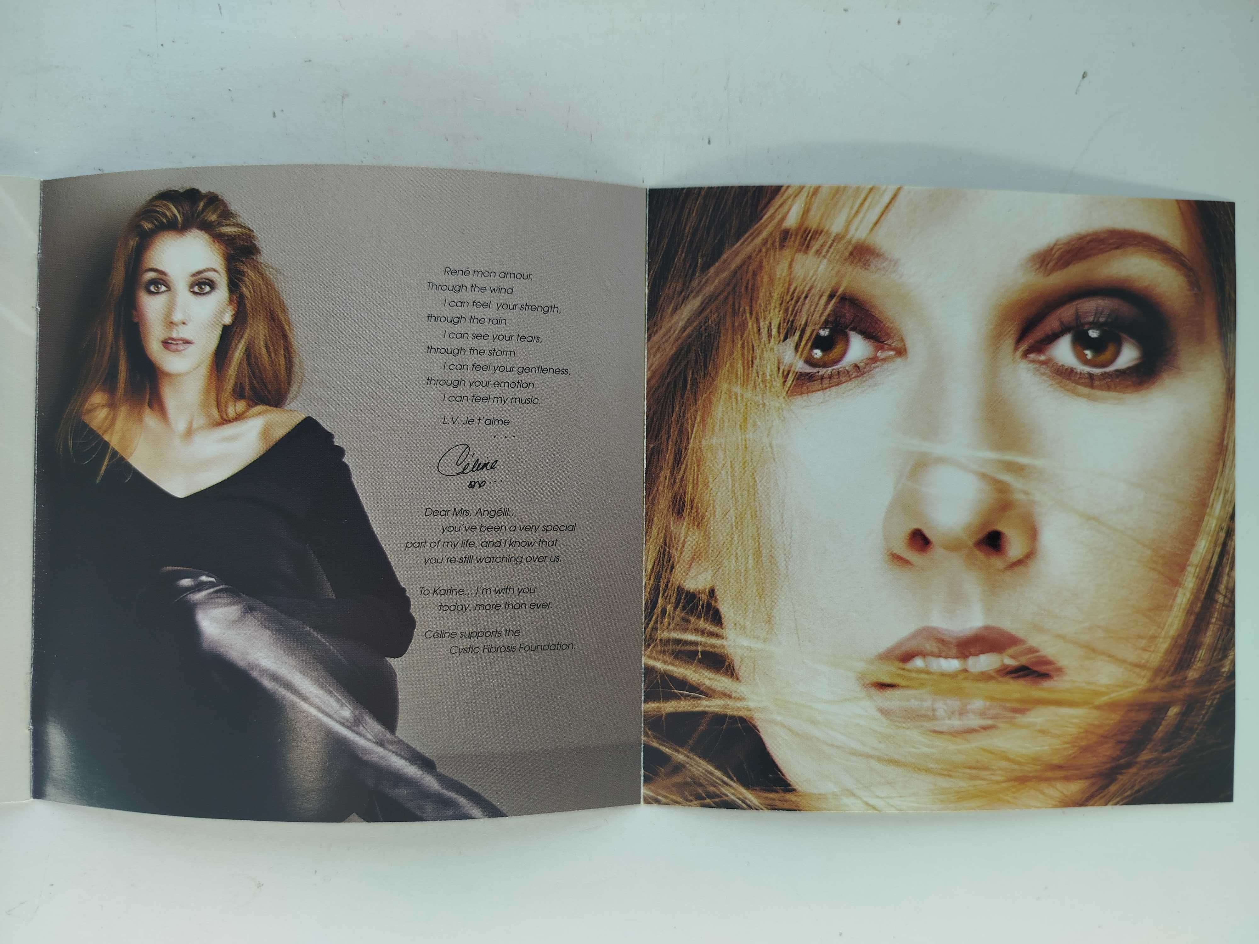 Celine Dion Let's Talk About Love CD ballad soft rock funk chanson