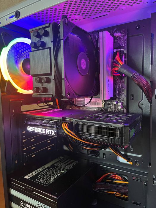 Игровой ПК(AMD Ryzen 5 PRO 3600 3.6G.Hz, Nvidia 3050 8gb.