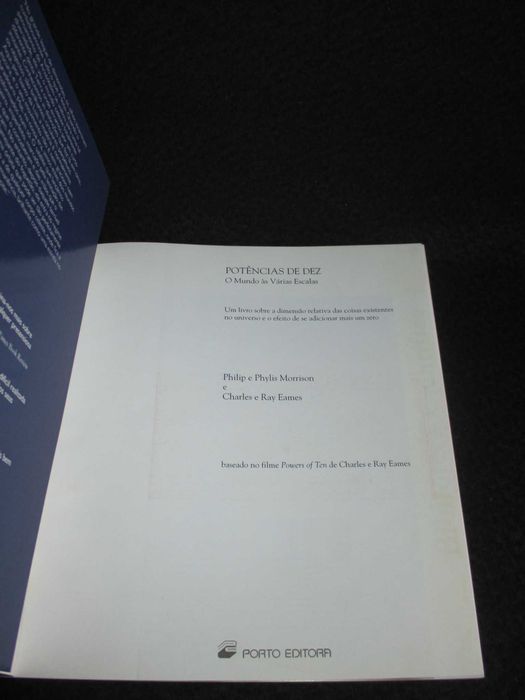 Livro Potências de Dez Philip Morrison &  Phylis Morrison