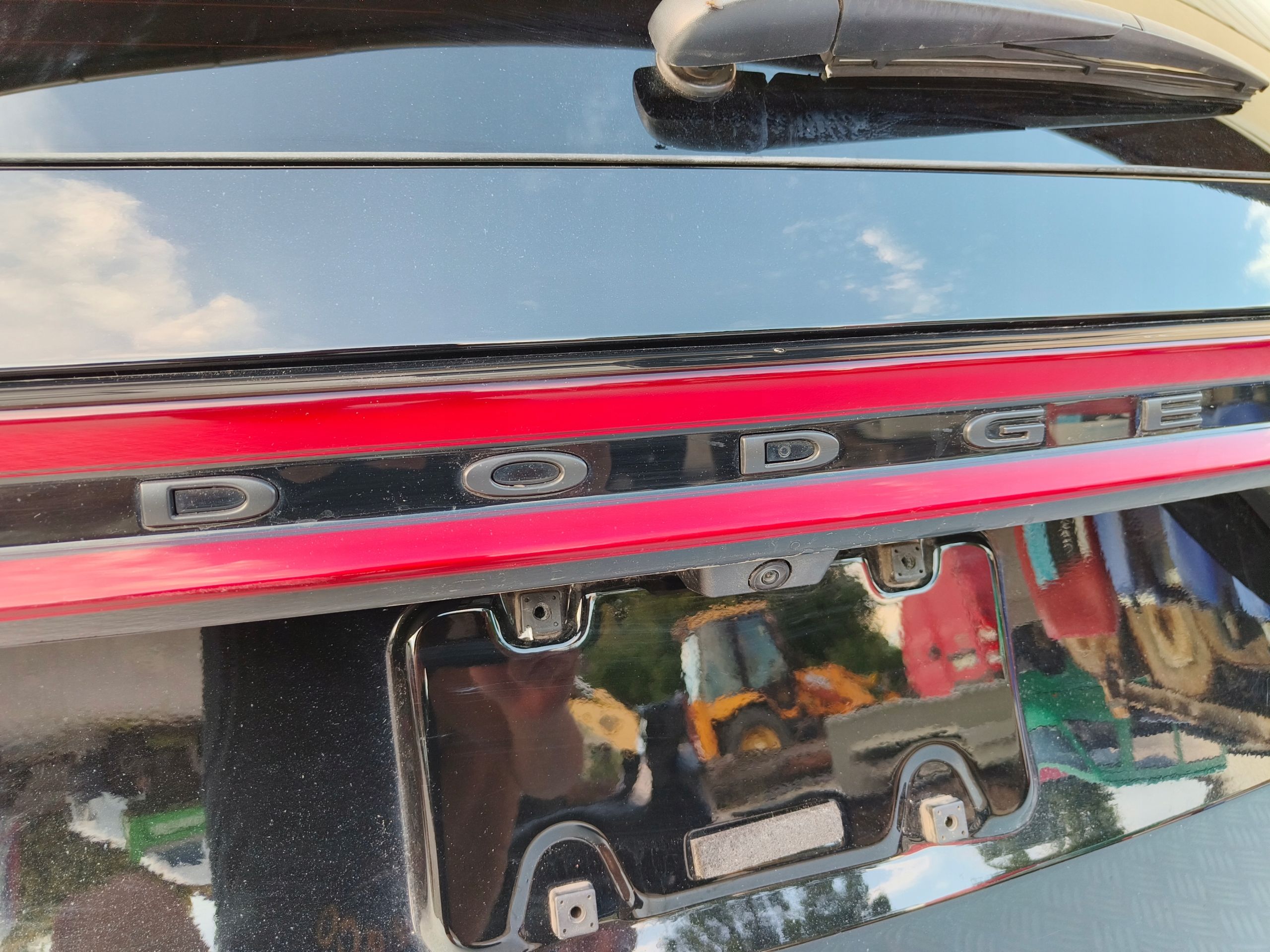 Dodge Durango 2022 Klapa tył Tylna bagażnika Blenda Led Szyba…