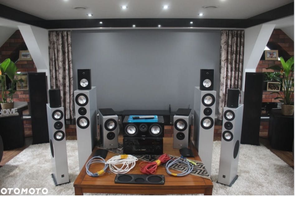Kino Domowe Amplituner Ampli Tuner Yamaha RX-A3010 Aventage Kolumny
