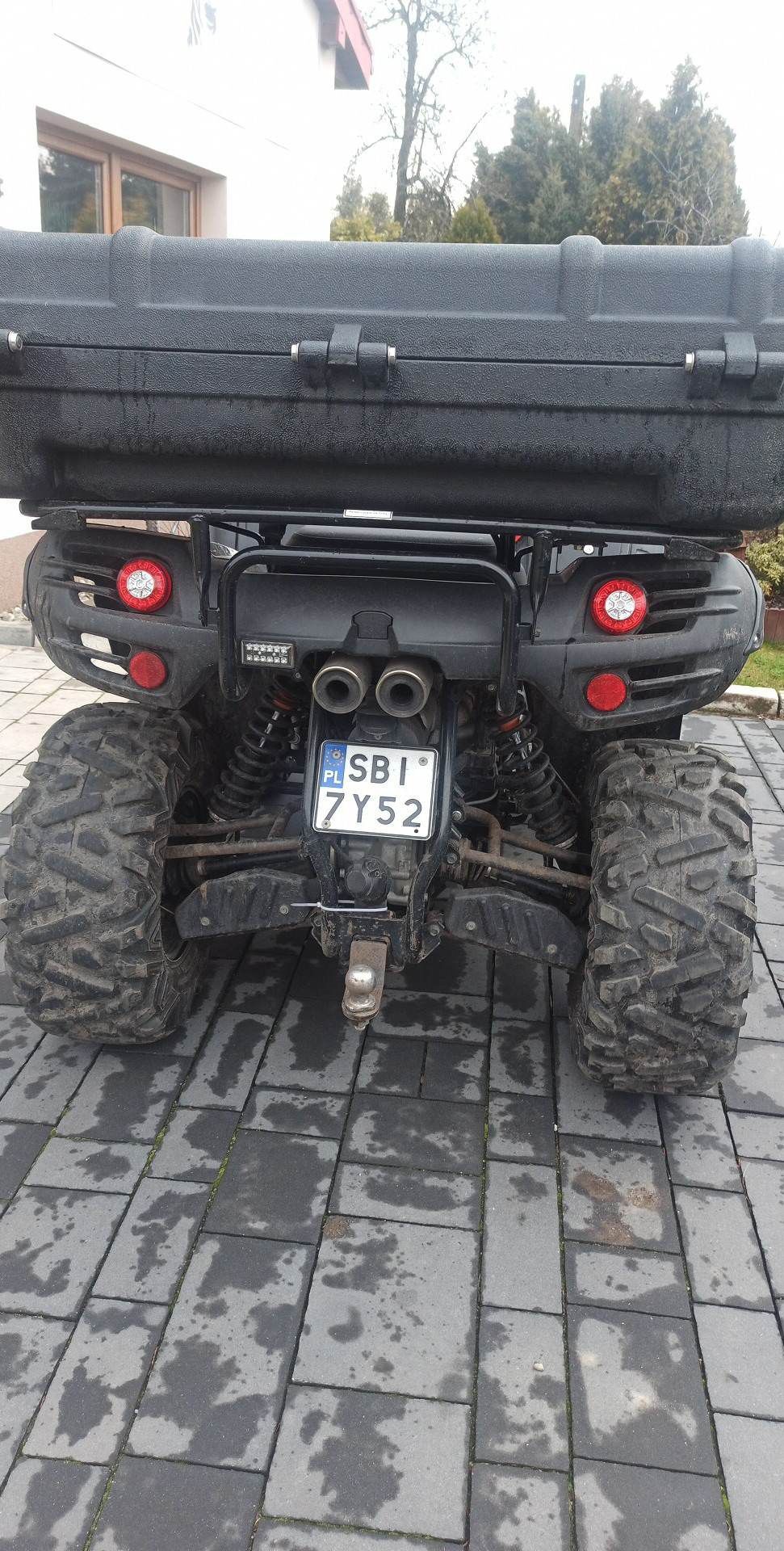 TGB Blade 550 EFI 4x4 IRS Zarejestrowany na 2 osoby.