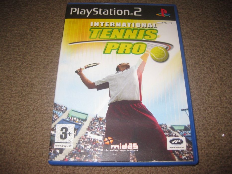 Jogo "International Tennis Pro" para PS2/Completo!