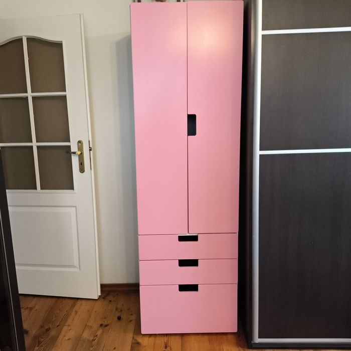 Szafa Ikea Stuva dla dzieci różowa