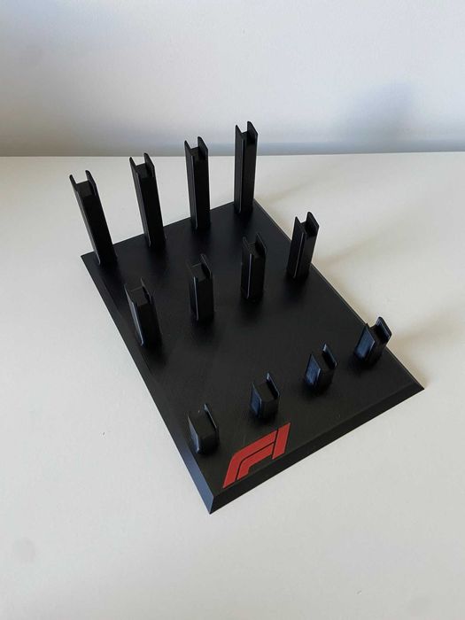 Suporte para mini carros de F1 LEGO