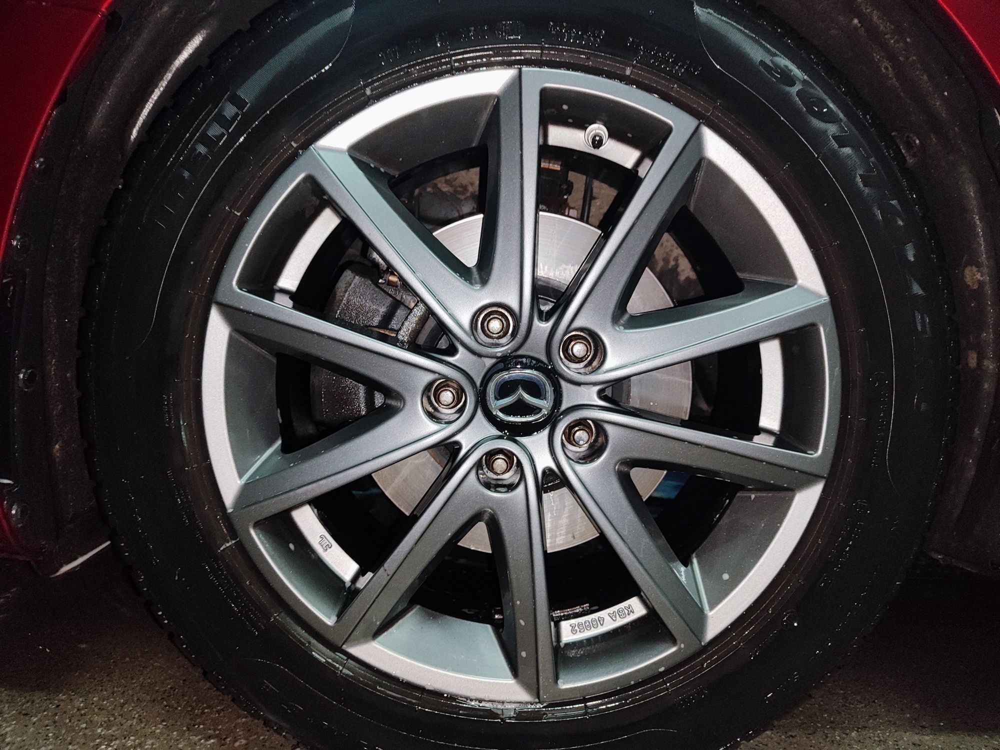 Oryginalne koła Mazda: felgi alu 17" + zimowe opony Pirelli 225/55/17