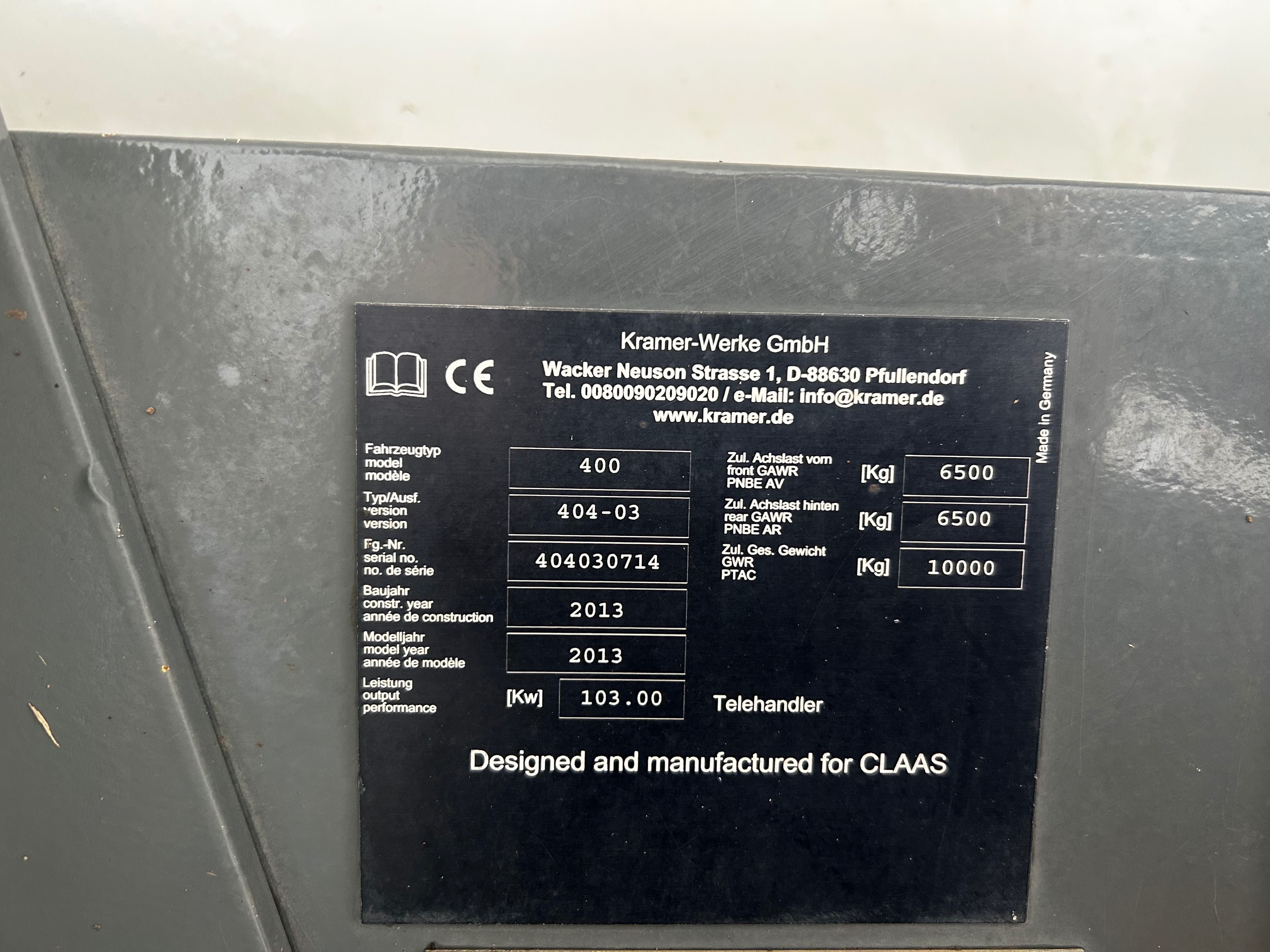 Sprzedam ładowarkę Claas Scorpion 9040