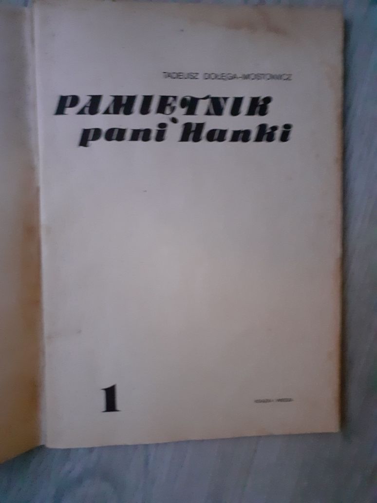 Pamiętnik pani Hanki - 3 zeszyty