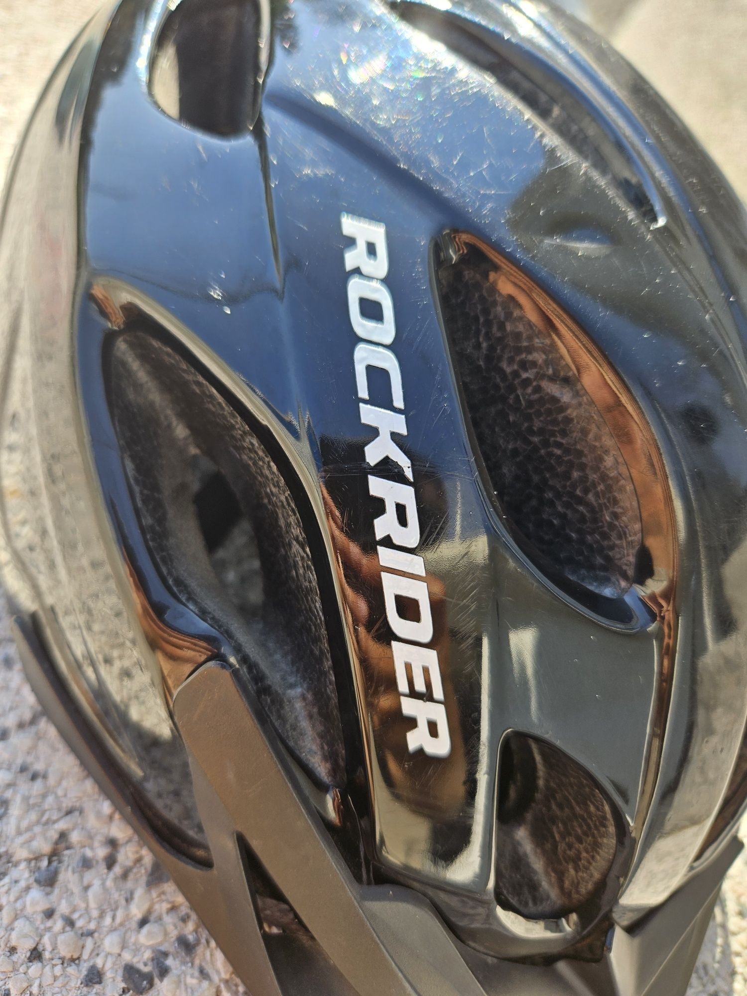 Capacete da marca rockrider
