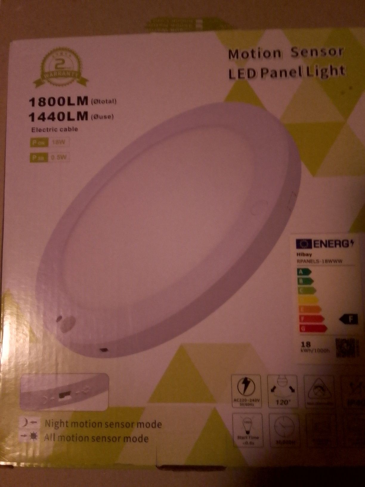 Lampa LED 18 w .
