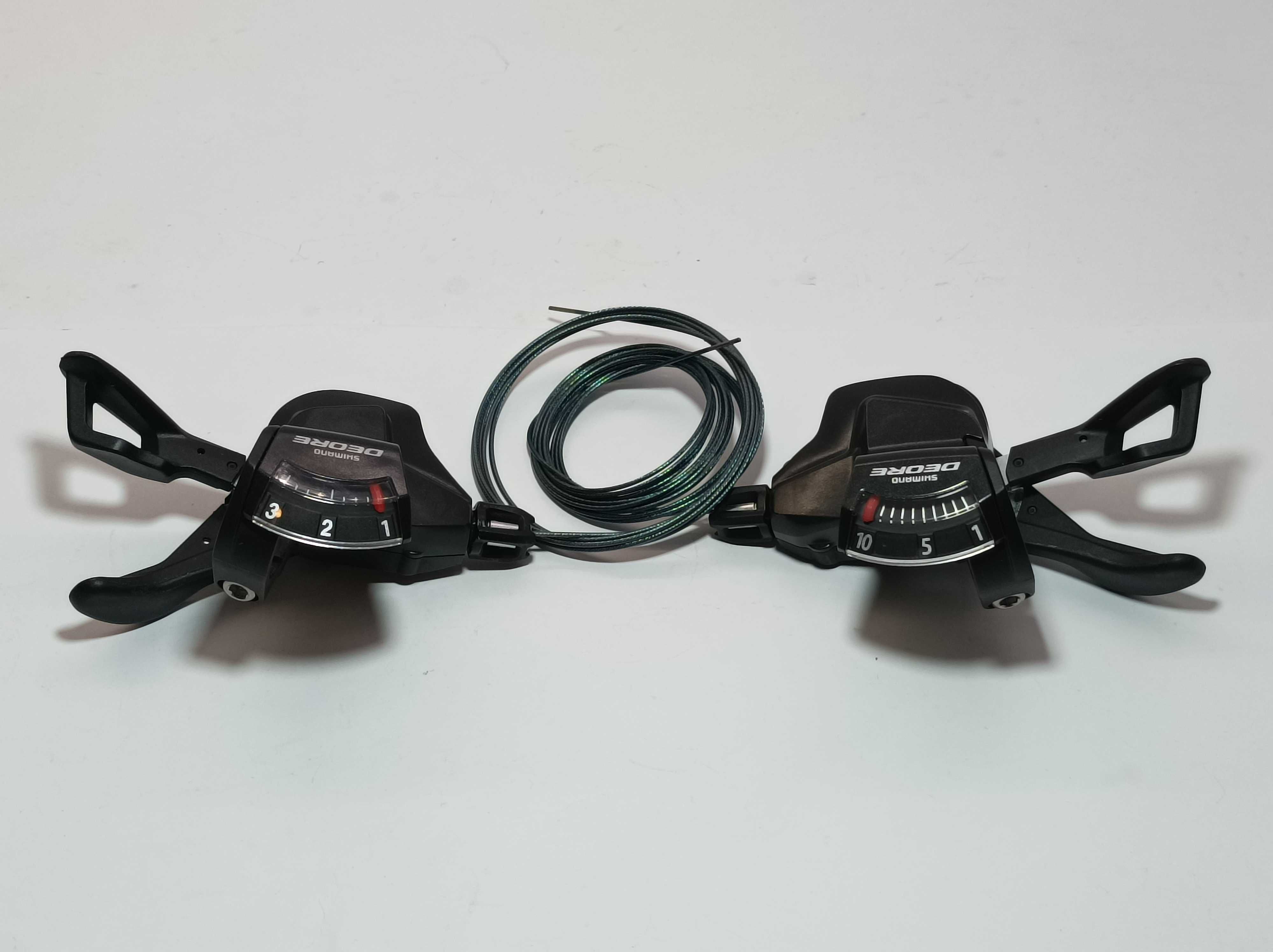 Manetki Shimano Deore SL-T6000 komplet lewa prawa 3x10 linki