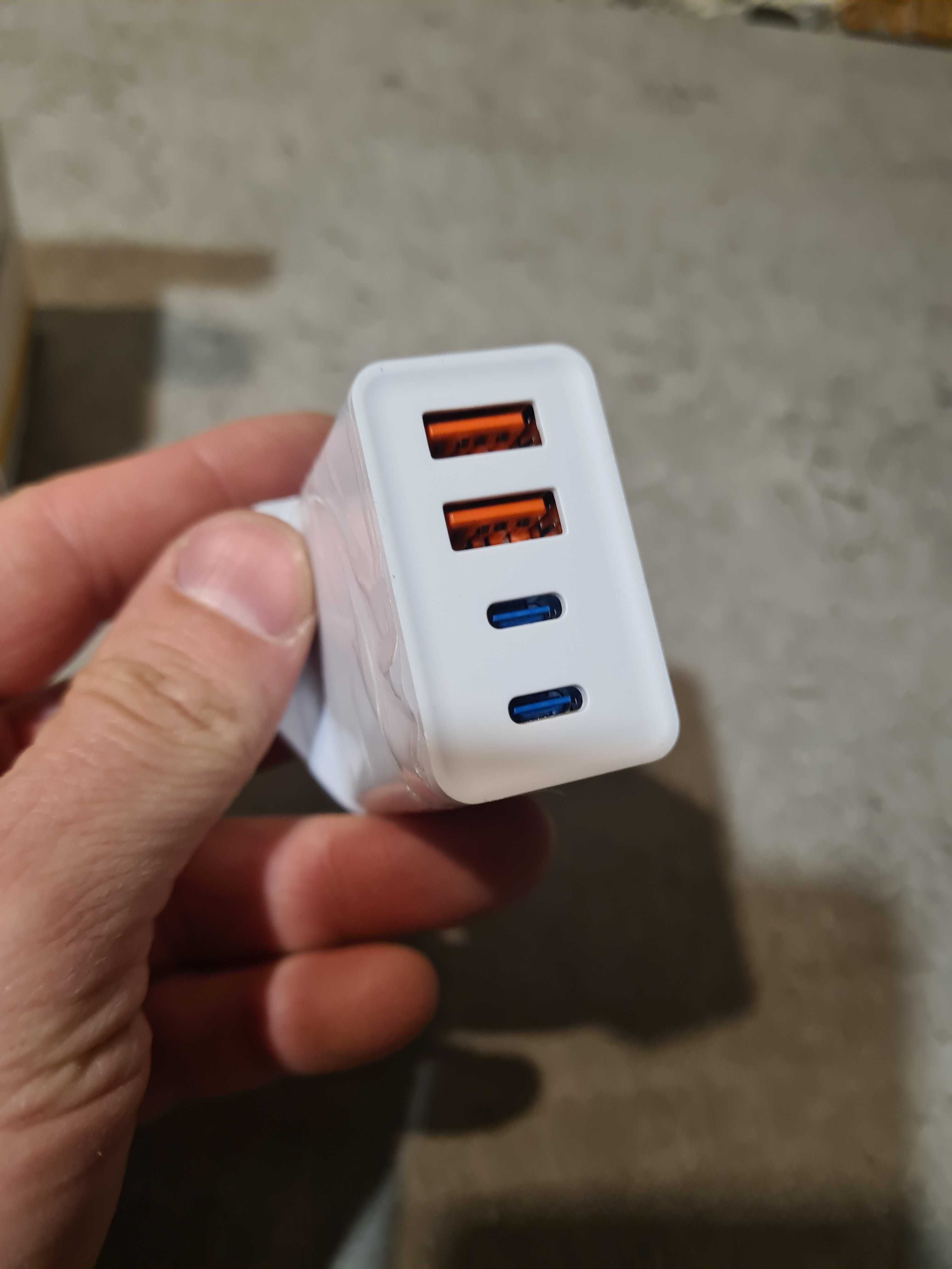 ładowarka brytyjska 40w Szybkiego ładowania + 2 przewody do Apple