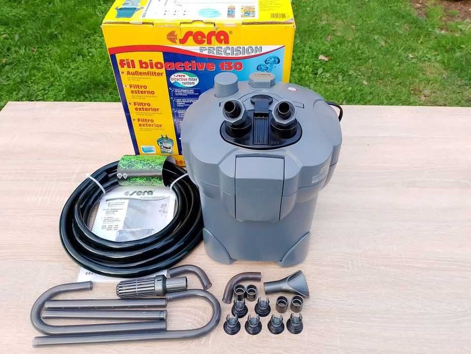 Sera bioactive 130 filtr biologiczny kubełkowy 300l/h komplet WYSYŁKA